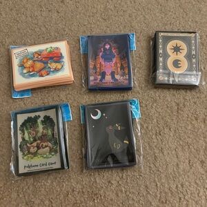 Pokemon card sleeves bundle